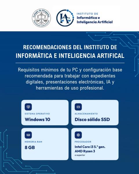 El Instituto de Informática e Inteligencia Artificial comparte recomendaciones tecnológicas para profesionales