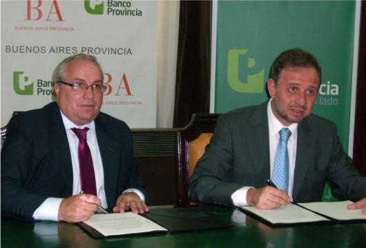 Convenio entre el Colproba y el Banco Provincia