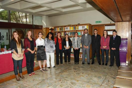 Jura y bienvenida en el Colegio