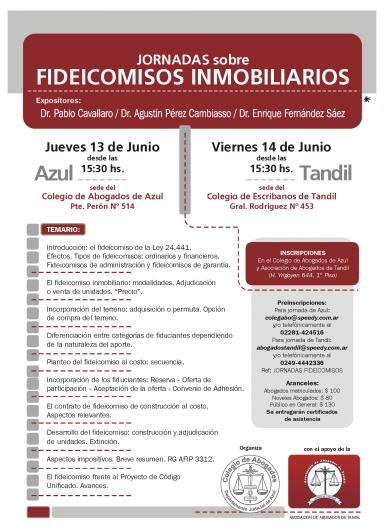 Jornada sobre “Fideicomisos inmobiliarios”