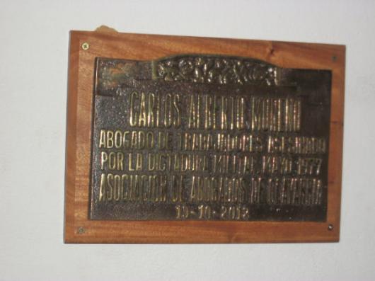 Emotivo homenaje al Dr. Carlos Moreno