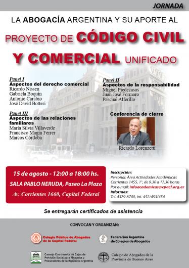 “La abogacía argentina y su aporte al Proyecto de Código Civil y Comercial Unificado
