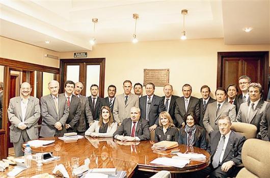 El Colproba recibió al Ministro de Justicia Ricardo Casal