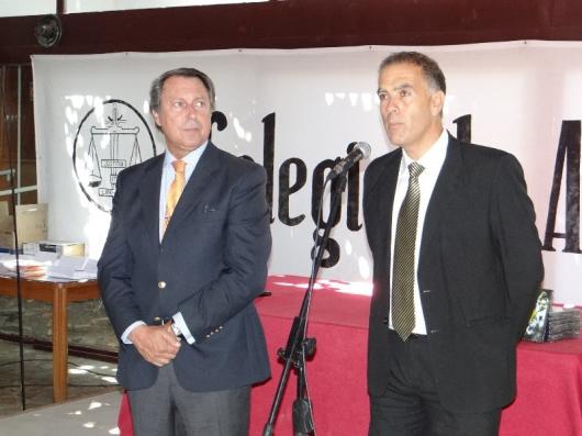 El ministro de Justicia disertó sobre Juicio por Jurado en el CAA