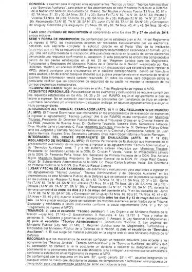 Convocatorias a Concursos