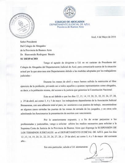 Paro judicial: La Corte resolvió la suspensión de términos procesales
