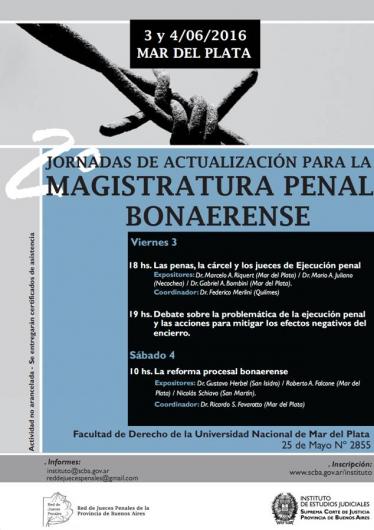 2º Jornadas de Actualización para la Magistratura Penal Bonaerense