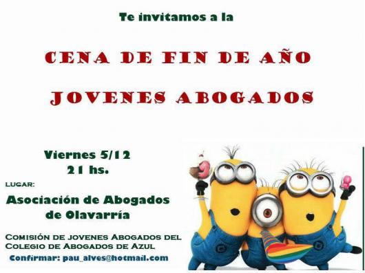 Cena de Fin de Año de los Jóvenes Abogados