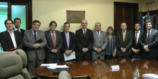 Reunión del ColProBA con el presidente de la SCBA