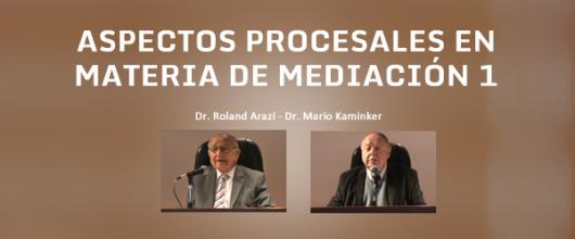 Curso para Mediadores: Aspectos Procesales en materia de Mediación
